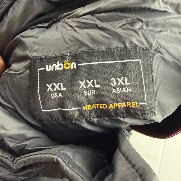 UNBON Heated Vest Women's XXL with Battery Pack black - Picture 6 of 11